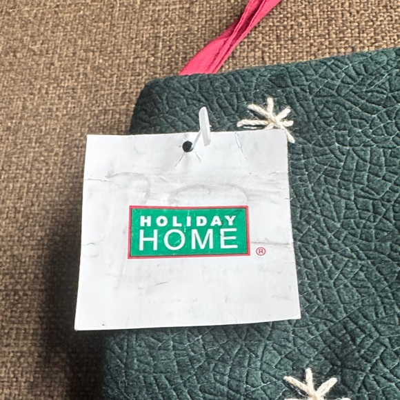 Santa and Cowboy Hat Christmas Stocking - Picture 9 of 9